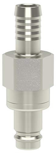 Pack of 10 Compressed Air Coupling Coupling Plug ESIG 10 SAB Lüdecke Plug Nipple SLW 10 Hose Nozzle DN 10