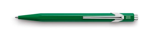 OfficeMarket Caran d'Ache 849 Metal Range Ball Pen - Green with Green Cartridge (849.018)