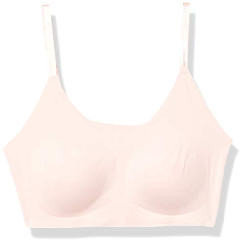 pink calvin klein triangle bra