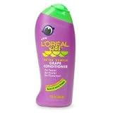 L'Oreal Kids Extra Gentle Grape Conditioner for Thin to Normal Hair, 9.0 Fluid Ounce