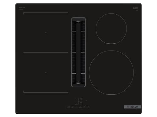 Bosch PVS611B16E, Inductiekookplaat met geïntegreerde afzuigkap Serie 4, Black