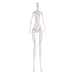 Fenteer Custom Moveable Joints Nude Doll Body Mold for Monster High Dolls DIY Making and Repairing Accessory Set of 5 Pieces