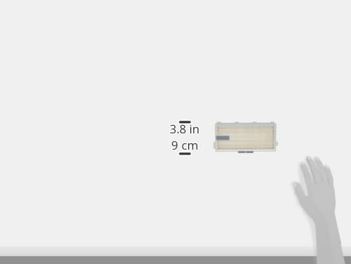 Miele Original SF-HA 50 HEPA AirClean Filter with TimeStrip for Miele Complete C2/C3, Compact C1/C2 Vacuum Cleaners, Pack of 1 - 9616280