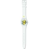 Swatch Kidrobot Tennis Pro Transparent Silicone Unisex Watch GZS49