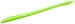 Zoom Trick Worm-Pack of 20 (Limetreuse, 6.75-Inch)