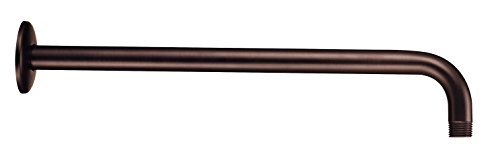 Danze D481027RB Right Angle Showerarm with Flange, 15-Inch, Oil Rubbed Bronze