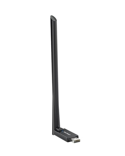BrosTrend AX900 WiFi 6 USB Linux, Long Range Wi-Fi USB Dongle with 6dBi Antenna for Ubuntu, Debian, Raspberry Pi, Mint, Zorin, Windows etc Linux WiFi Adapter for PC, Dual Band 5GHz and 2.4GHz