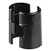 Wire Shelving Shelf Lock Clips, Plastic, Black, 4 Clips/Pack