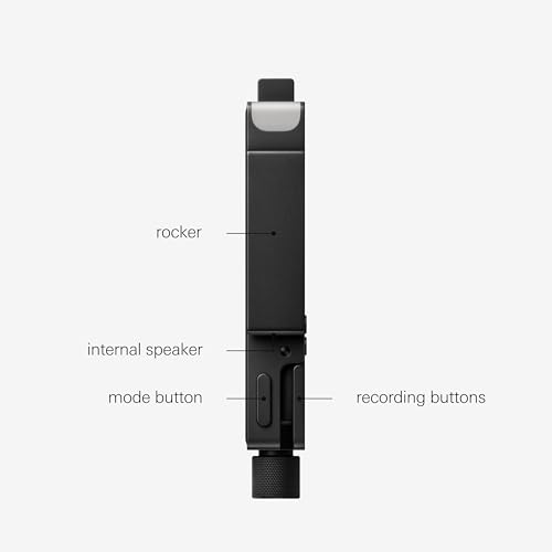 Teenage Engineering TP-7 Portable Digital Audio Recorder with USB-C Audio Interface, Bluetooth, Internal Microphone, Speaker and 128 GB Storage (Black)