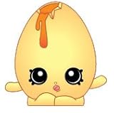 2014 SHOPKINS FIGURES - GOOGY #080 SEASON 1