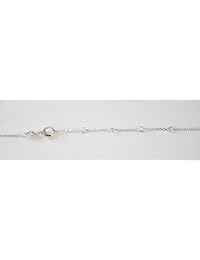 Doble Estribo Lariat Plata de ley necklace-