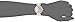 Anne Klein Women's AK/1018RGLP  Diamond Dial Rose Gold-Tone Light Pink Ceramic Bracelet Watch