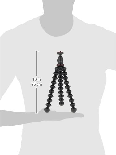 Joby GorillaPod Compact Tripod Kit with Ballhead for Mirrorless Cameras up to 2.2 lbs. Black/Charcoal.