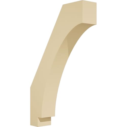 3 1/2"W x 16"D x 24"H Imperial Signature Urethane Knee Brace, Primed Tan