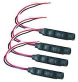 OPTRAPLUS Best Performace Mic Microphone Sound Monitor for CCTV Camera Set of 4 Mics