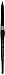 Silver Brush Limited 3000S-16 Black Velvet Round Paintbrush for Watercolor, Gouache, Inks, & Dyes, Size 16, Short Handle
