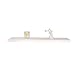 WELLAND® Chicago Floating Wall Shelves, 60 Inches, White