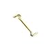 Ladies' Ring Guard Sizer made in Yellow Gold Filled ( 18X2 MM LADIES)