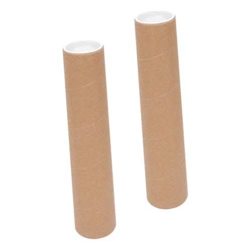 TOKIDNY 2pcs Heavy-duty Mailing Tubes End Caps for Art and Documents Secure Storage for Posters Drawings and Artwork Transport