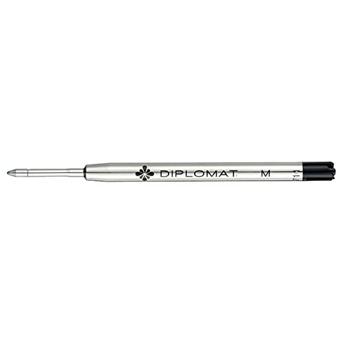 Diplomat Medium King Size Ballpen Refill - Black