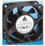 AFB0624EH-AF00, DC Fan Axial Ball Bearing 24V 14V to 27.6V 38.35CFM 46.5dB (60 X 60 X 25.4mm) (5 Items)