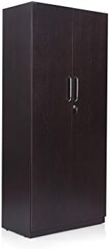 Trevi Trump 2-Door Wardrobe (Suede Matte Finish, Flower Wenge)
