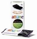 Attune Dark Chocolate Probiotic Wellness Bar, 0.7 Ounce - 7 per pack - 4 packs per case.