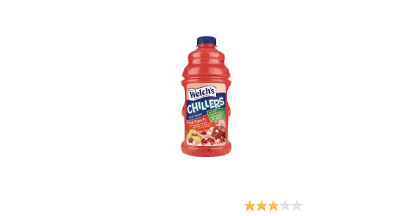 Welch's chillers, Fruit punch (041800201068)