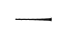 Chrysler Accessories 5091100AA Antenna Mast , Black