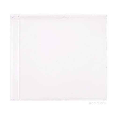 AcePlus -Standard Empty Calendar Jewel Stand-Up Boxes - Clear (100 Pack)