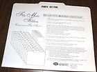 Creative Memories File mate Folders - 13 white folders w/ center tabs