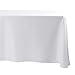 Waysle Rectangle Tablecloth - 90 x 156 Inch - White Rectangular Table Cloth for 8 Foot Table in Washable Polyester - Great for Wedding, Restaurant, Party, Banquet Decoration