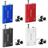 Aries Outlets LED Head Light Lamp for Dental Surgical Medical Binocular Loupe Optical Glass Blue/Black/Silver/Red