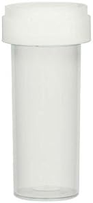Clear Pharmacy Vials with Reversible Child Resistant Cap, 30 dram, case/190