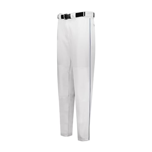 Russell Athletic Youth Piped Diamond Series Baseball Pant 2.0 White/Royal M