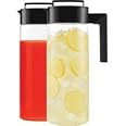 2ltr Water Bottle TAKEYA Patented And Airtight Pitcher Made In The USA, BPA Free, 2 Qt Juice Jug