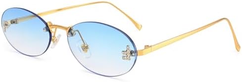 Dollger Oversized Studded Sunglasses for Women Trendy Large  display picture 1
