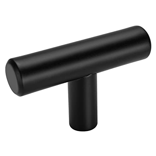 Goldenwarm Matte Black Cabinet Knob