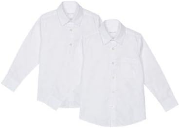 Debenhams Kids 'Set of 2 Boys' White Regular Fit School Shirts