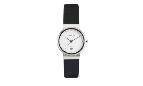 Skagen Damenarmbanduhr Slimline Leder 355SSLW