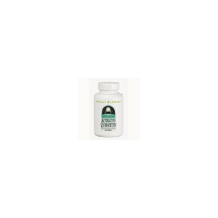 Source Naturals Activated Quercetin - Plant-Derived Bioflavonoid Complex - Seasonal & Immune Defense - 50 Capsules