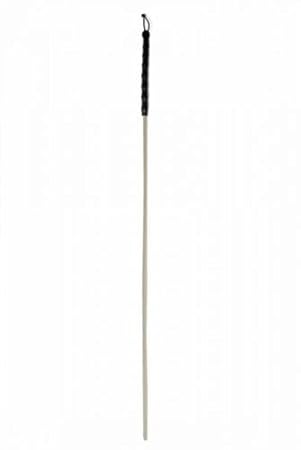 Rohrstock ungeschält mit Griff - Rattan Cane mit ausgearbeiteten Handgriff und Aufhängung - 70 cm Länge