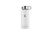 HYDRO CELL Stainless Steel Insulated Water Bottle with Straw - For Cold & Hot Drinks - Metal Vacuum Flask with Screw Cap and Modern Leakproof Sport Thermos for Adults (White 32oz)
