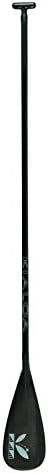 KIALOA Paddles Women's Pipes II Ergo Grip Carbon/Fiberglass Stand Up Paddle Board Paddle, Cut To Order, 72"-86"
