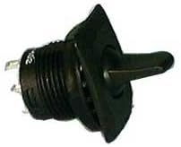 Round Paddle Lever Toggle Switch - SPDT / On - Off - On : 30-10326