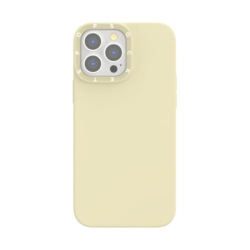 PopSockets iPhone 13 Pro Max Case with Phone Grip and Slide, Wireless Charging Compatible - Mist