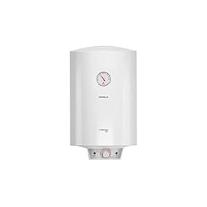Havells Monza EC 15-Litre Vertical Storage Water Heater (Geyser) with Flexi Pipe, White 5 Star