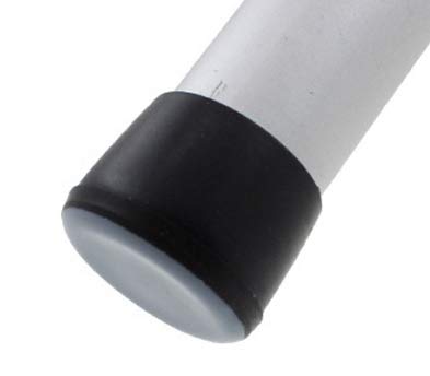 (16pcs) 20mm Rubber Ferrules with Integral PTFE Teflon Gliders Sliders - for Table, Chair & Furniture Legs - by Lifeswonderful