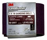 3M 9189Sb-Es 3 X 18-Inch 80-Grit Sandblaster Sanding Belt Sander - Grinder Accessories - Thumbnail 2