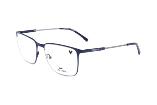 Lacoste L2287 Sunglasses, 410 Matte Blue, 55 Unisex